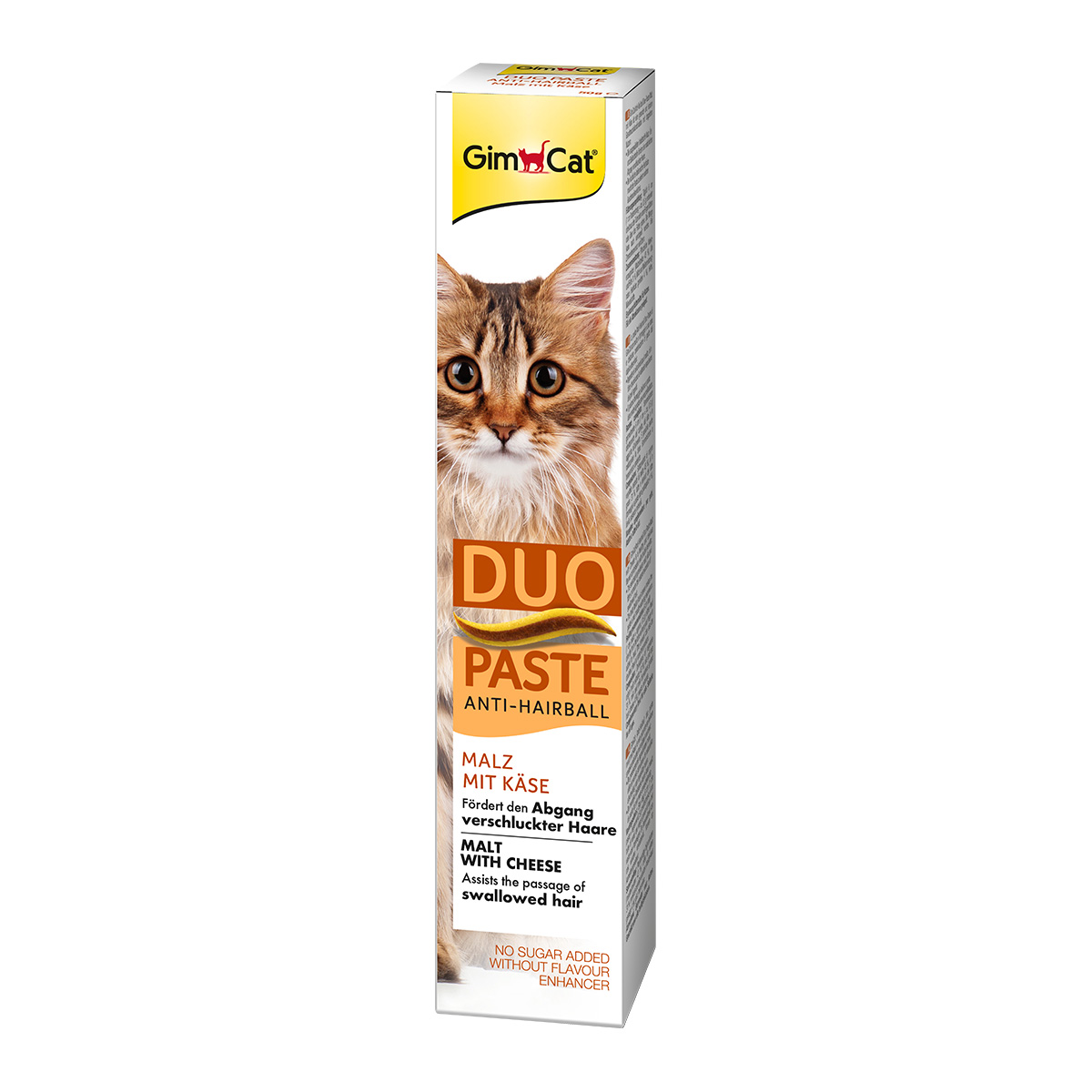 GimCat DUO Paste Anti-Hairball Malz mit Käse 50g