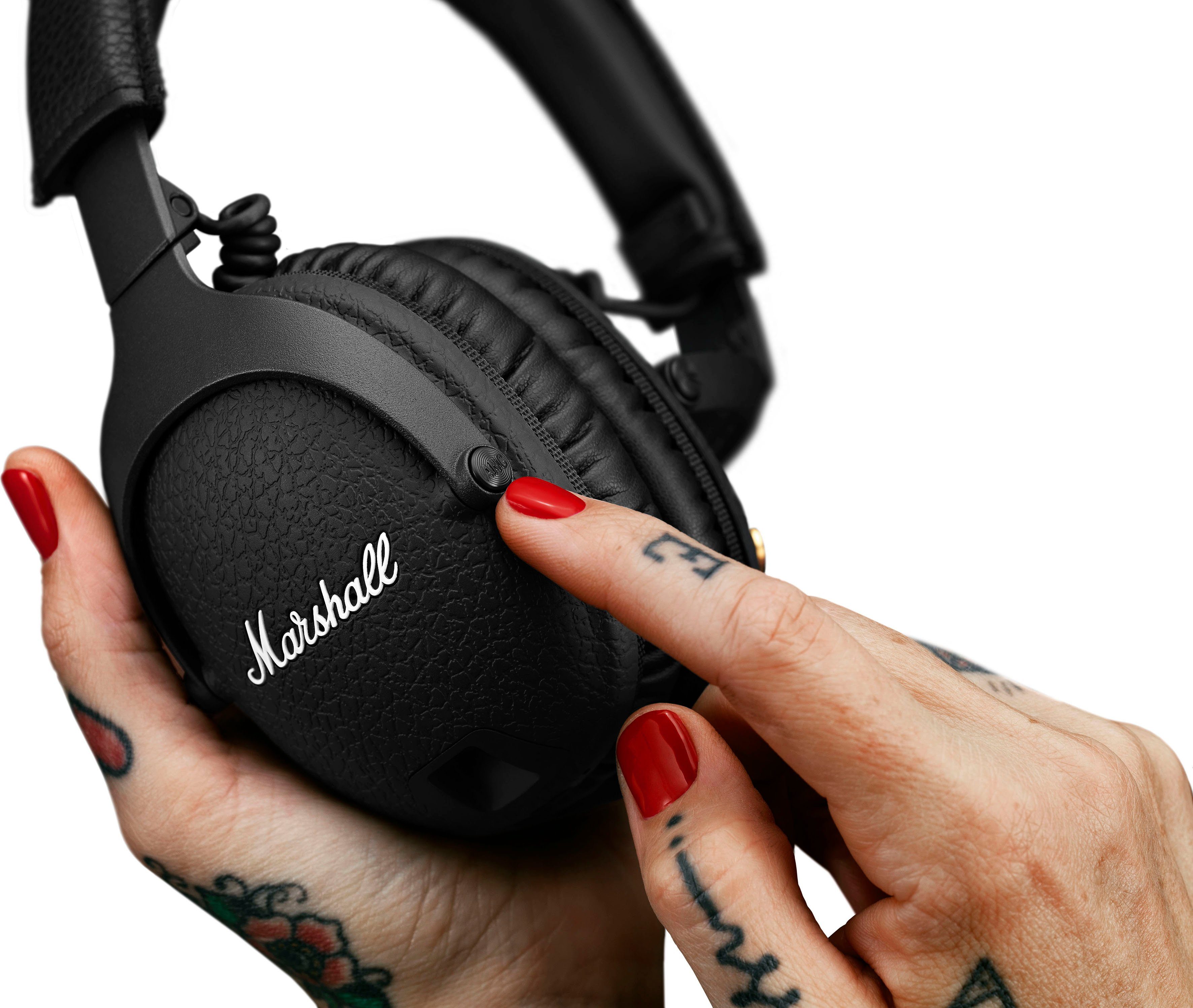 Marshall MONITOR II A.N.C. Bluetooth-Kopfhörer (Active Noise Cancelling (ANC), Noise-Reduction, Sprachsteuerung, Google Assistant, Bluetooth)