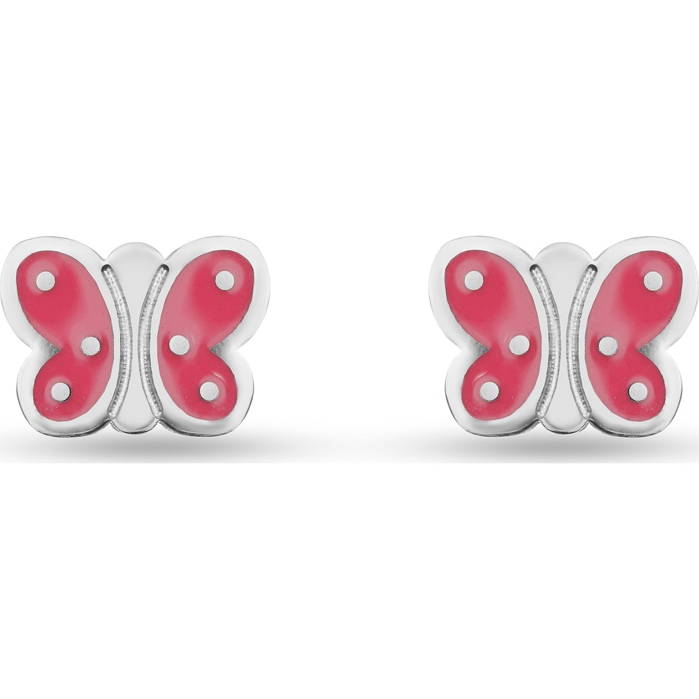 FAVS Boucles d'oreilles à fermoir à poussette Acier inoxydable Boucles d'oreilles