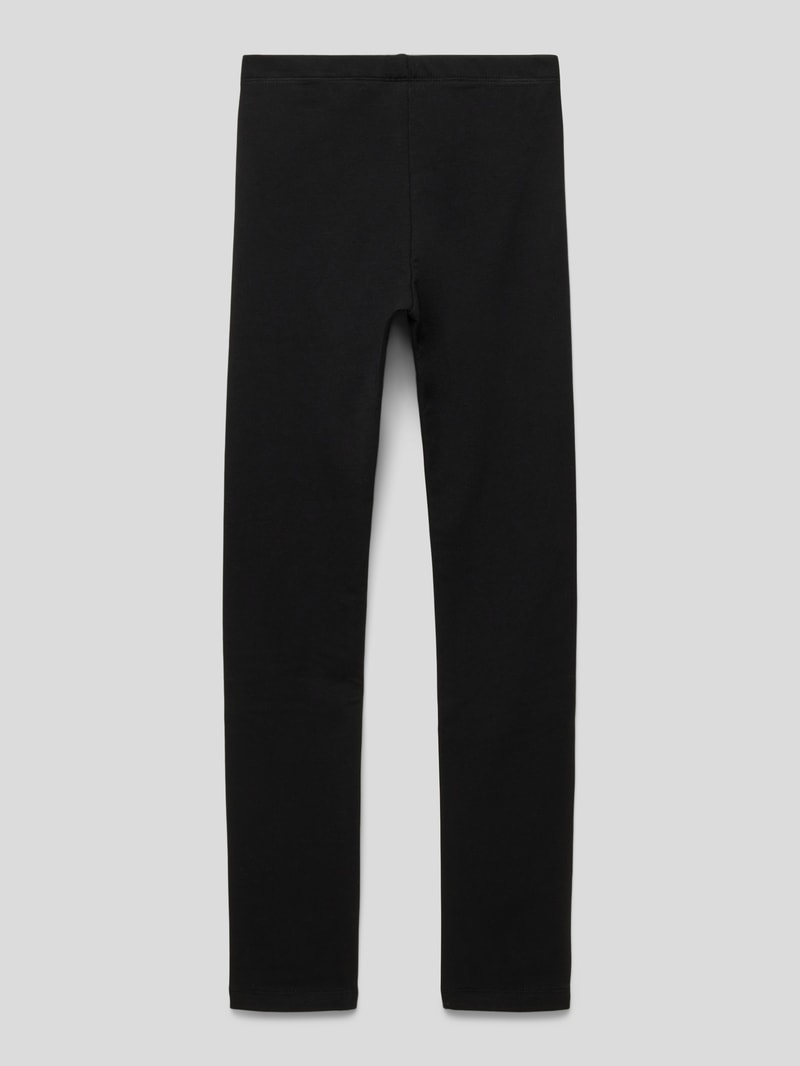 Leggings im unifarbenen Design Modell 'GEMILI' in schwarz