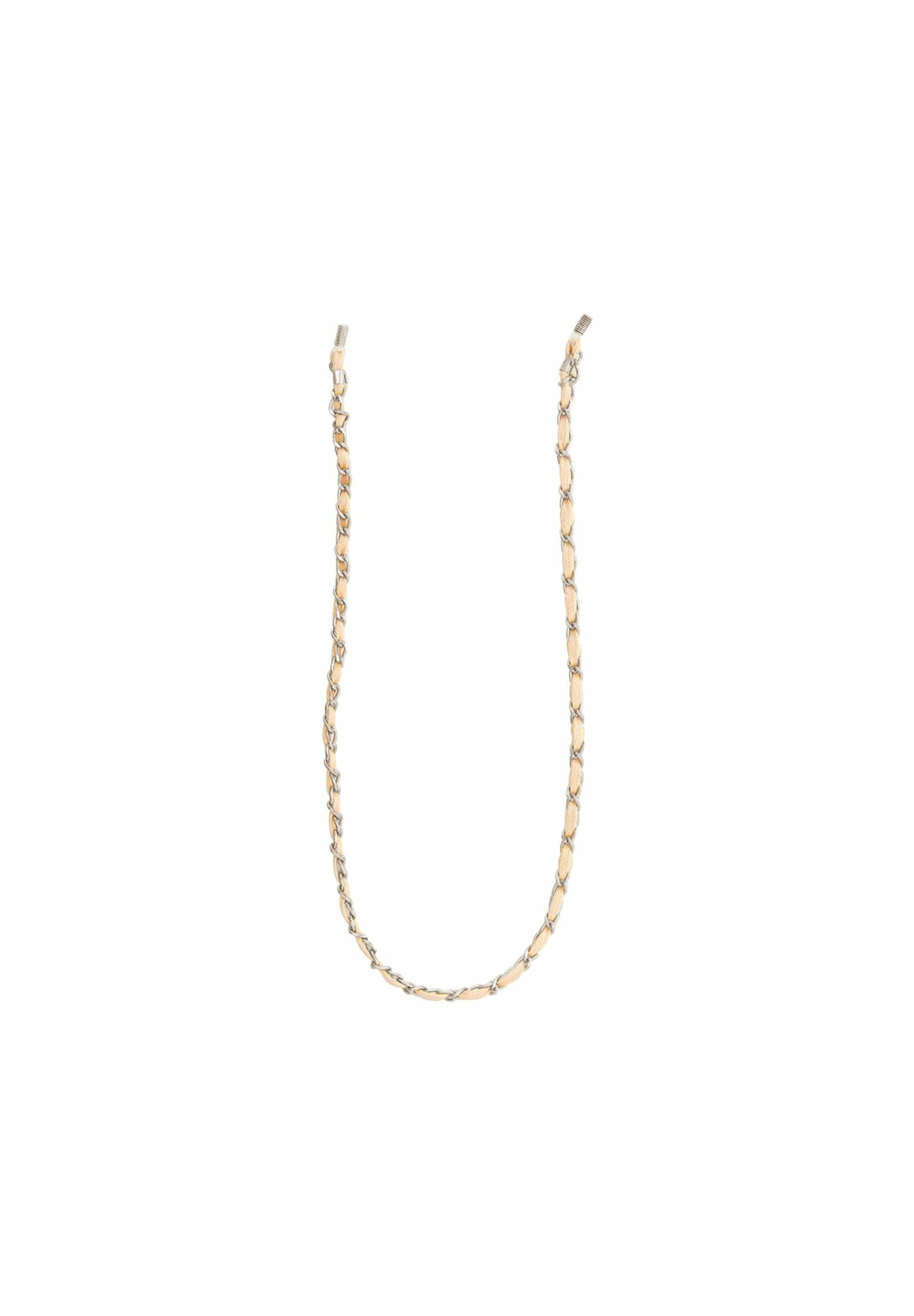 Gemshine Brillenkette Brillenkette: Sonnenbrille, Lesebrille in Creme