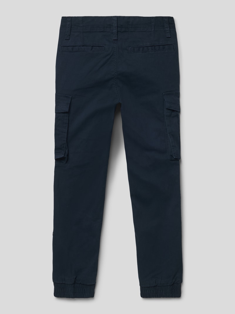 Cargohose mit Stretch-Anteil in marineblau