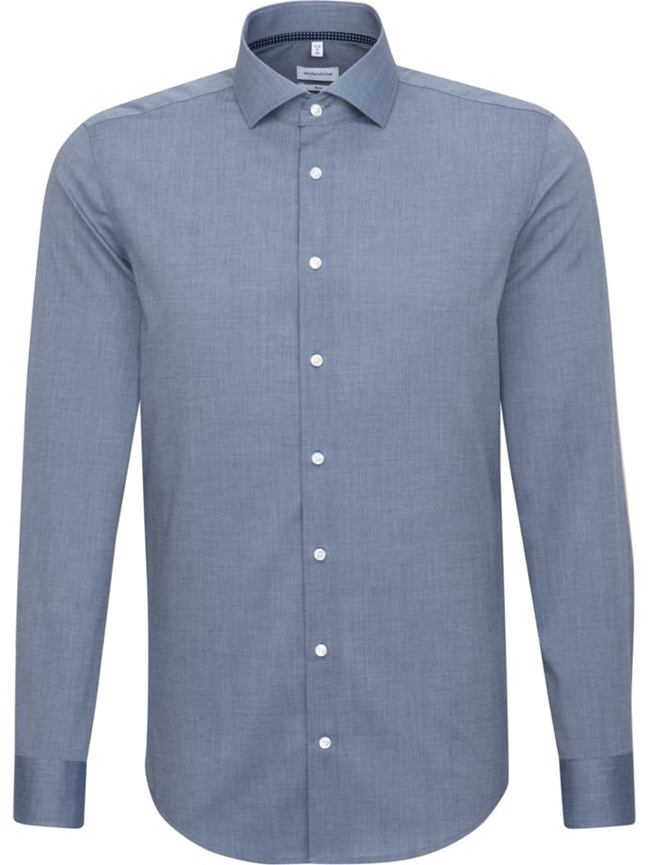 Seidensticker Hemd - Slim fit - in Dunkelblau günstig kaufen
