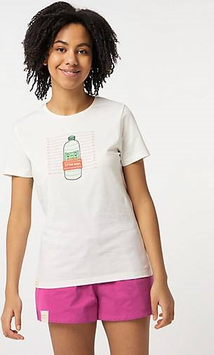 SOMWR T-Shirt T-Shirt With Aqua Bottle Print