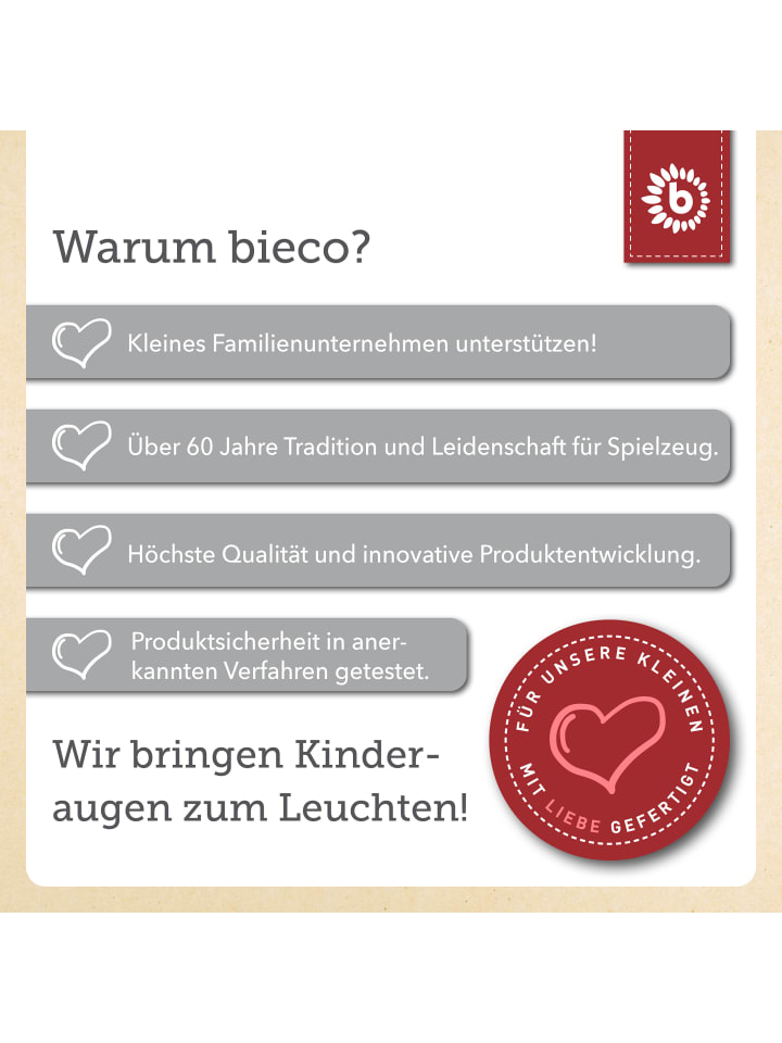 Bieco Spielwaren Kinderstuhl bis 80 kg belastbar in Rot günstig kaufen onesize