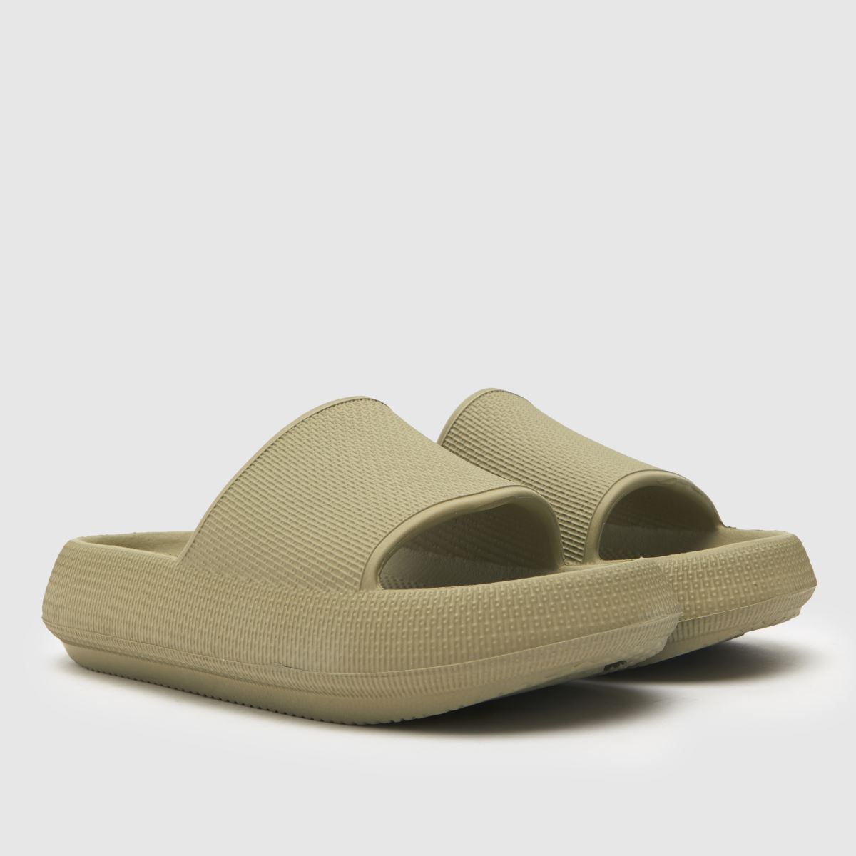 Schuh khaki tani badtofflor för pojkar och juniorer
