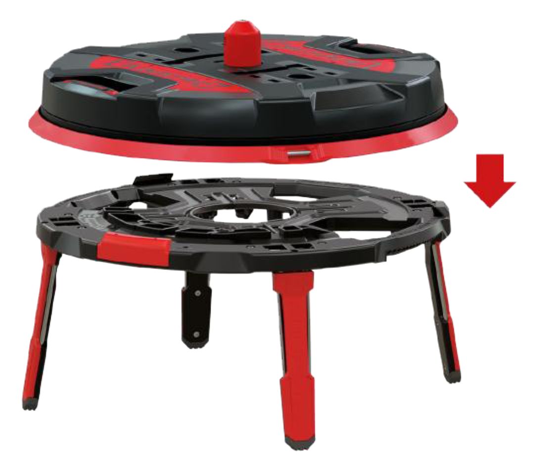 Runpotec 20957 XB500 base on legs