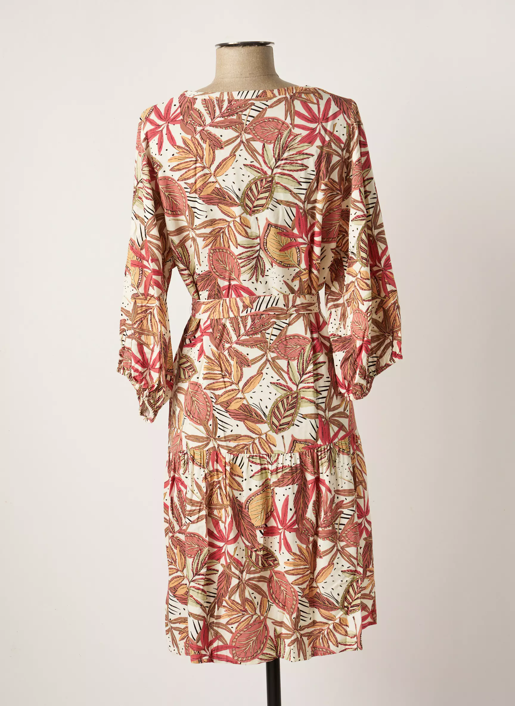 Garcia Robes Mi Longues Femme couleur rose