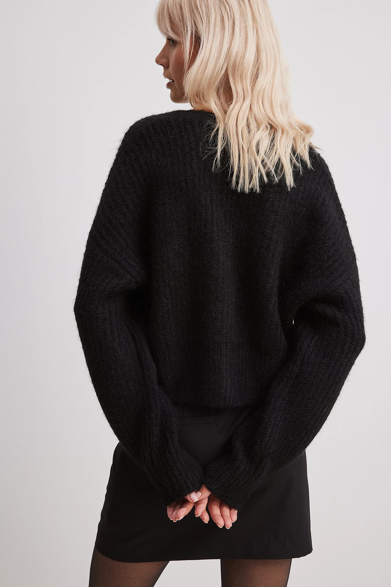 Oversize Strick-Cardigan