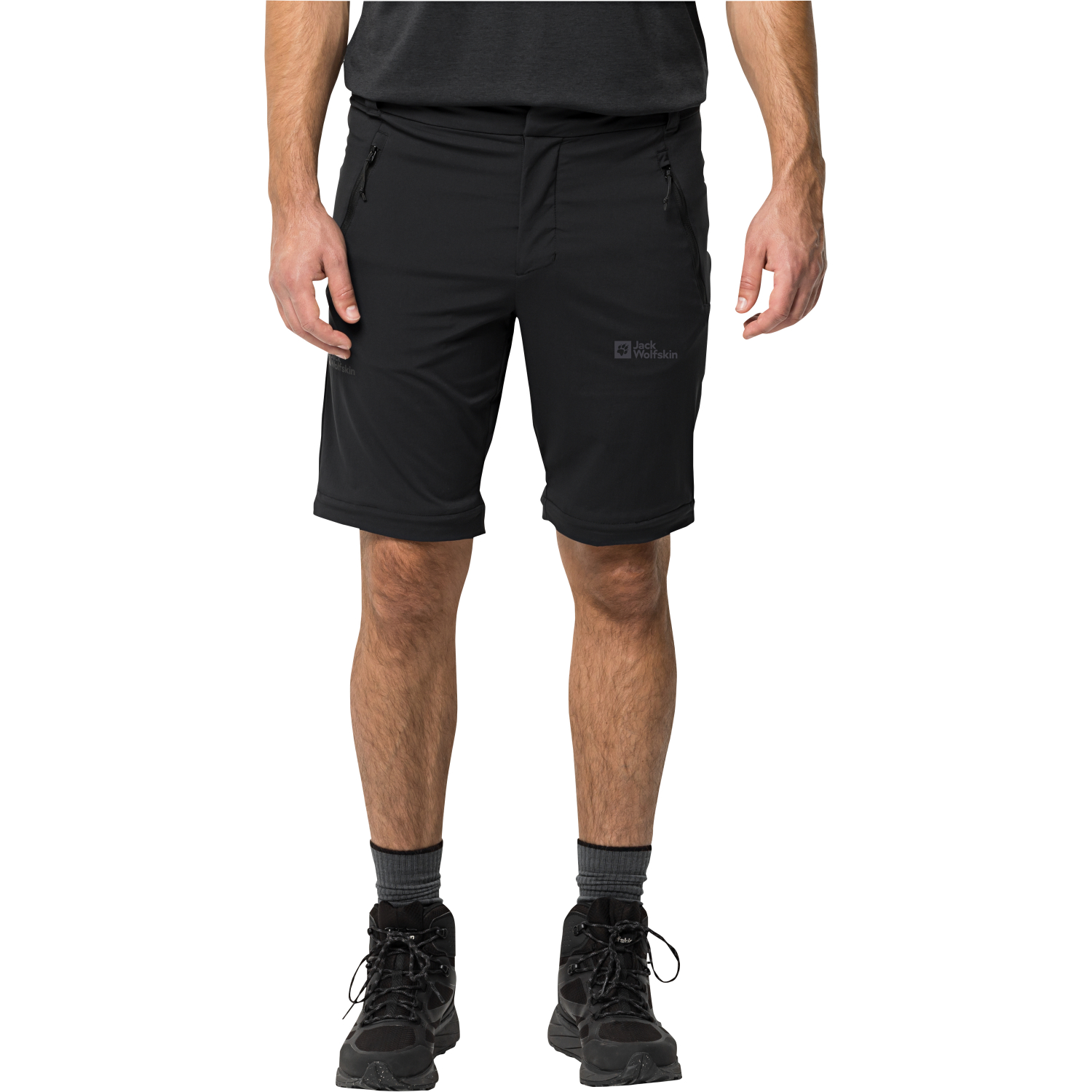 Jack Wolfskin Herren Wanderhose Glastal Zip Off