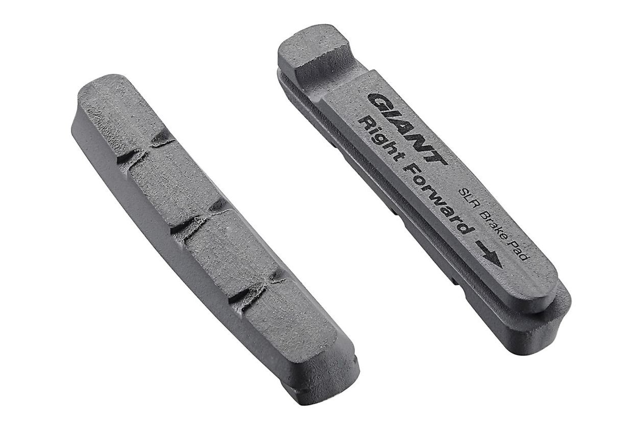 Giant Carbon Bremsbelag fu00fcr SLR Laufru00e4der, 1 Paar