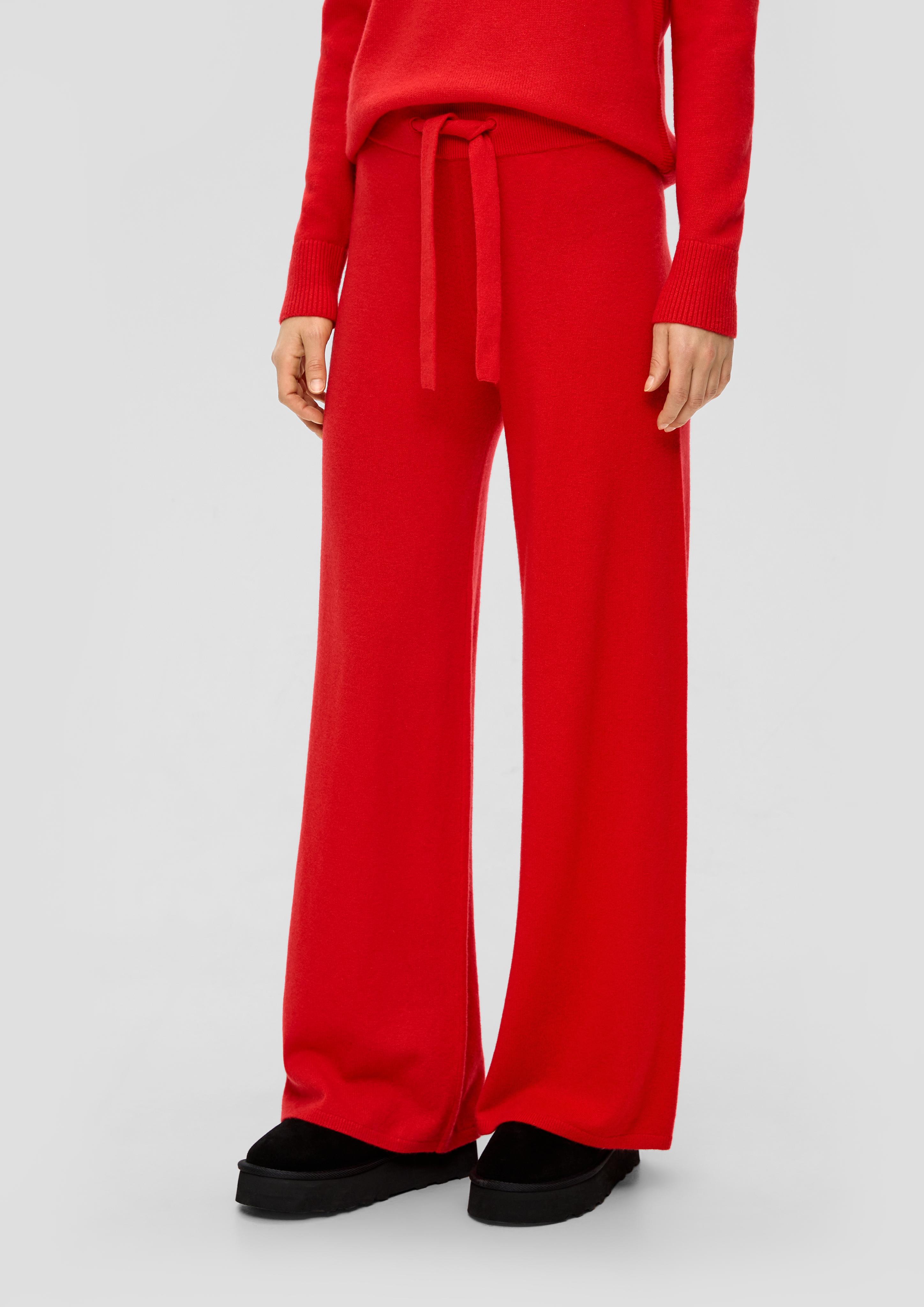 Wide Leg-Hose aus Merino-Kaschmir-Mix  2138045-3074