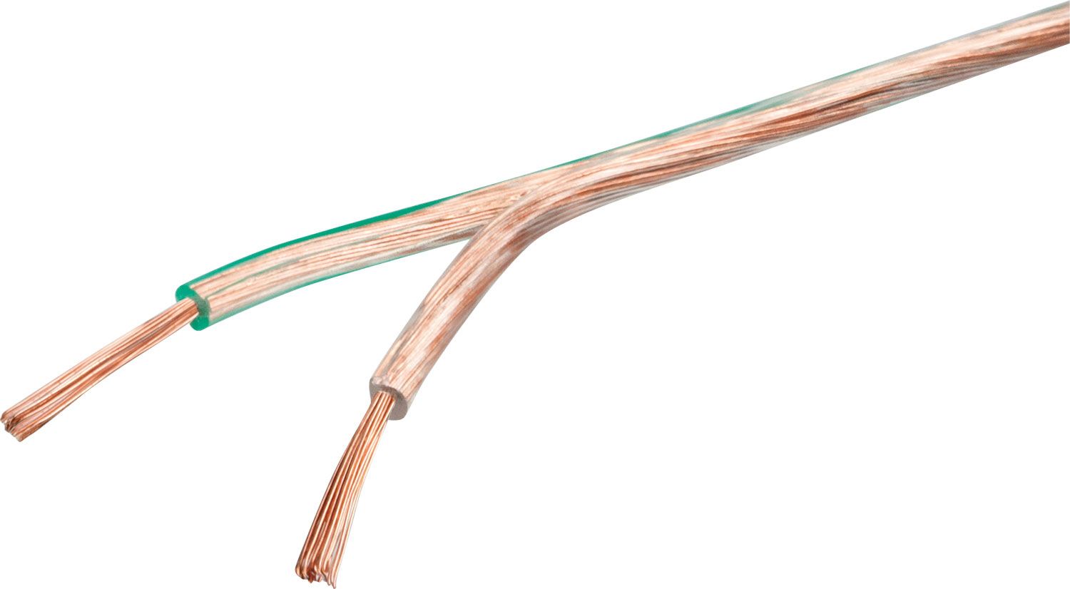 Schwaiger LSK3410 10 Meter 0,75mm Transparentes Lautsprecherkabel