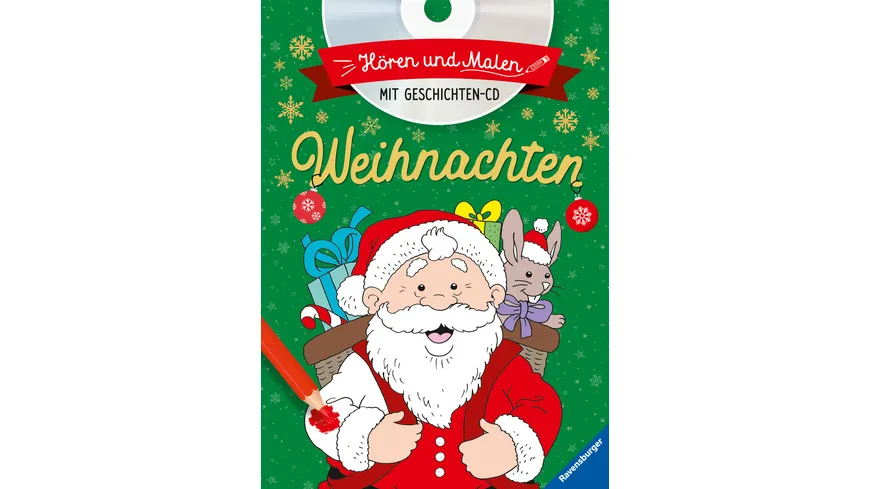 Hören und Malen: Weihnachten (mit CD)