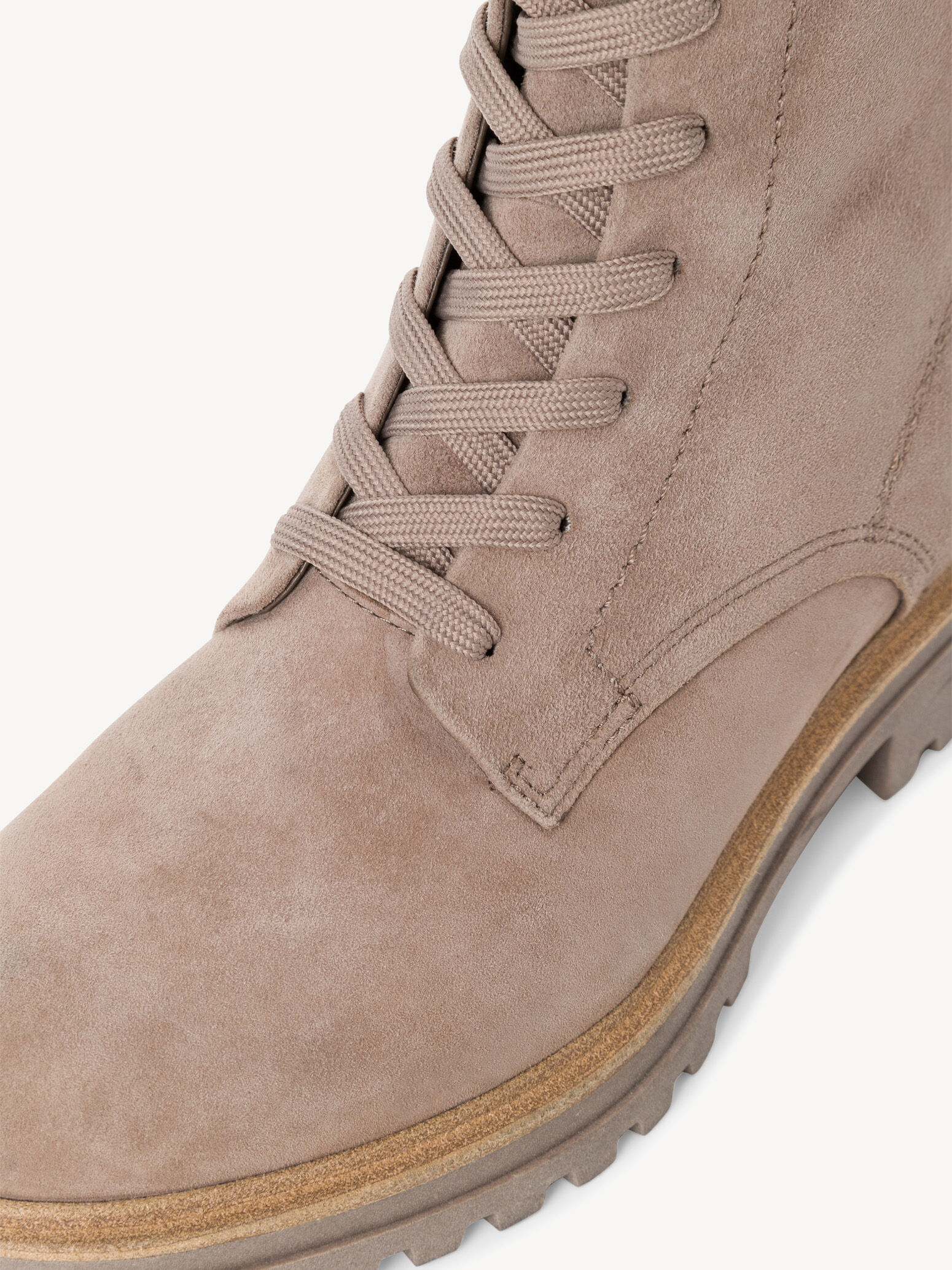 Bottine en cuir - marron