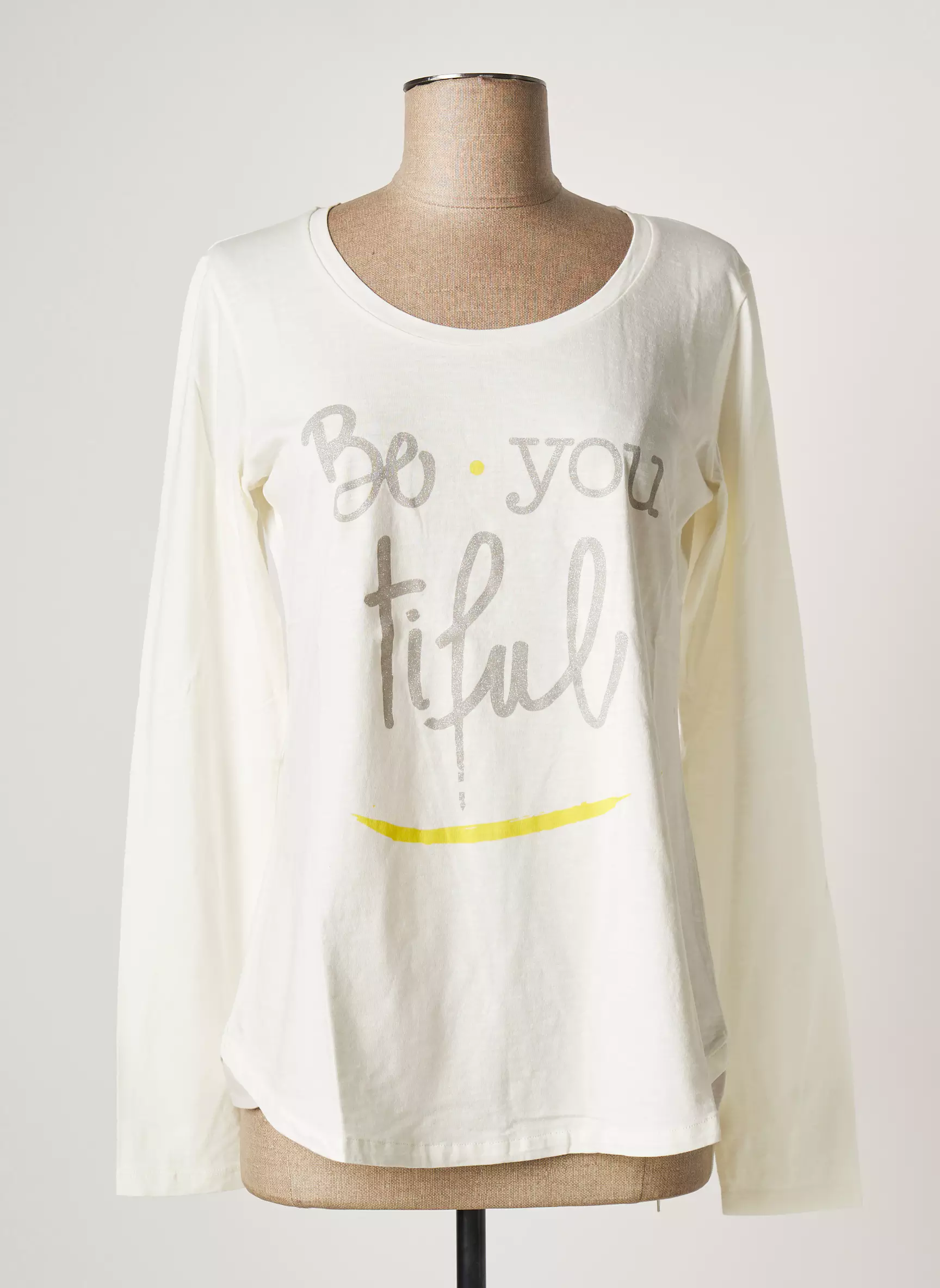 Miss Captain Tshirts Femme couleur blanc