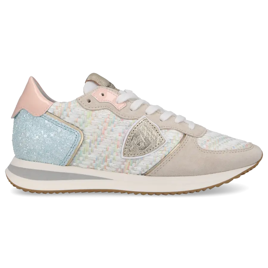 Philippe Model - Sneaker low TRPX Veloursleder Textil - beige