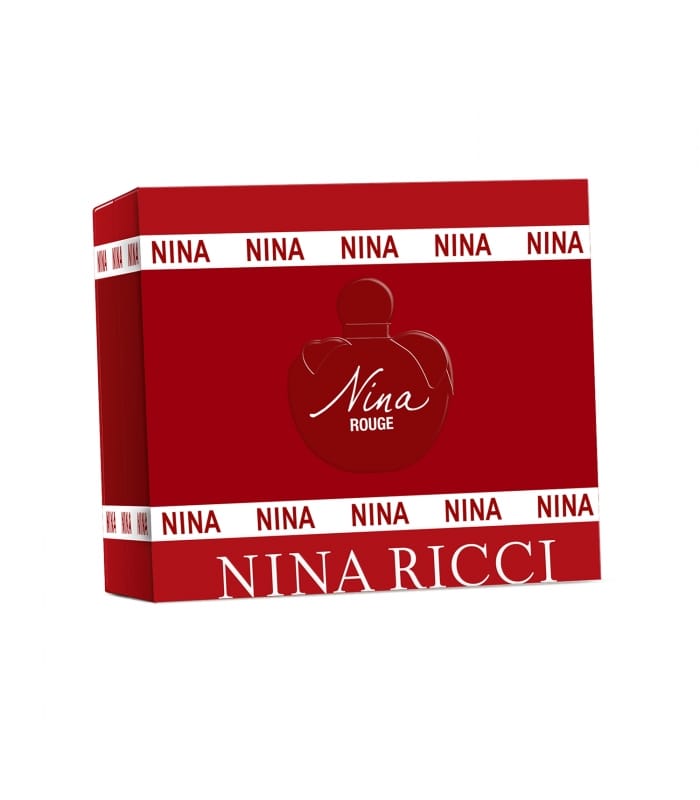 Nina Ricci-NINA ROUGE-Coffret Eau de Toilette et Lotion pour le corps