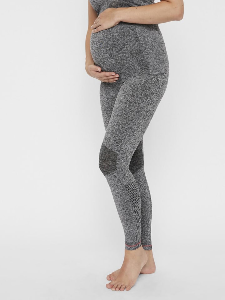 mama licious Umstands Sport Leggings MLFIT in Grau günstig kaufen