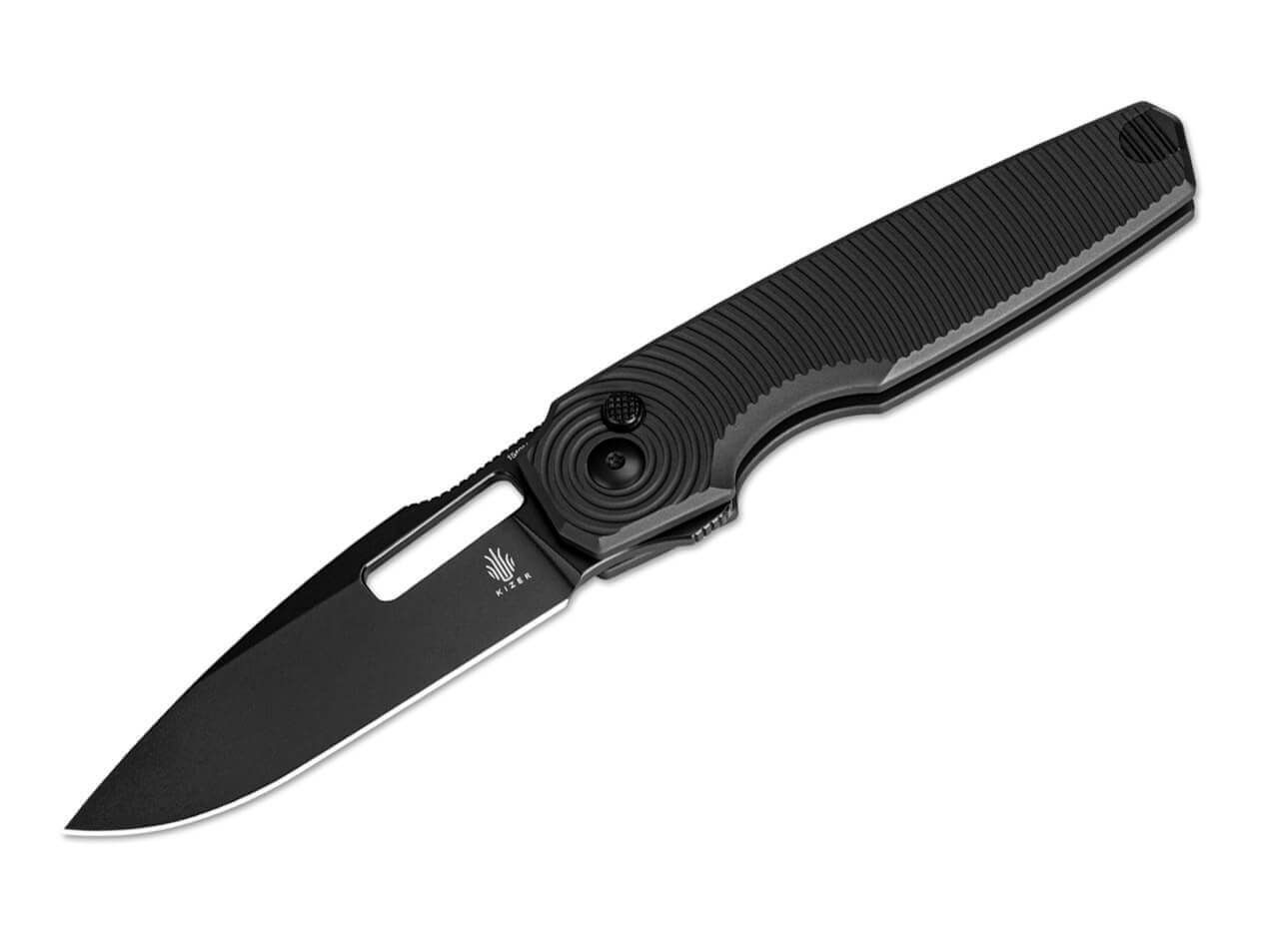 Dogfish Aluminum All Black Button Lock