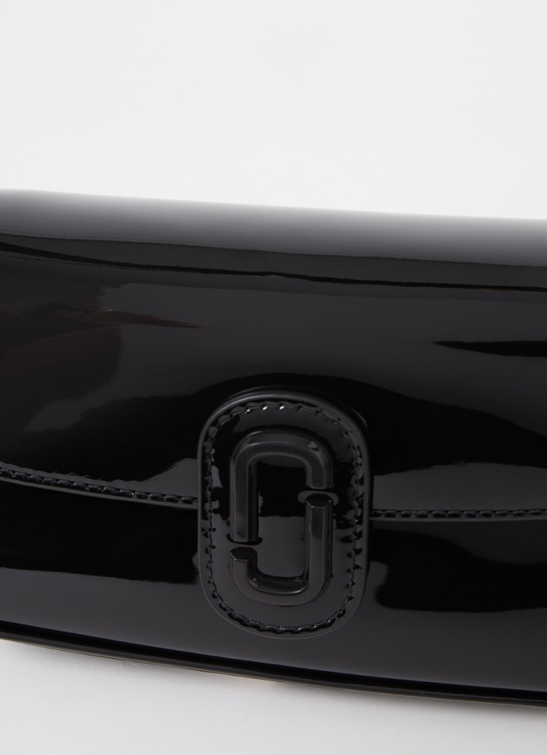 Marc Jacobs Patent Leather Shoulder Bag with Detachable Shoulder Strap