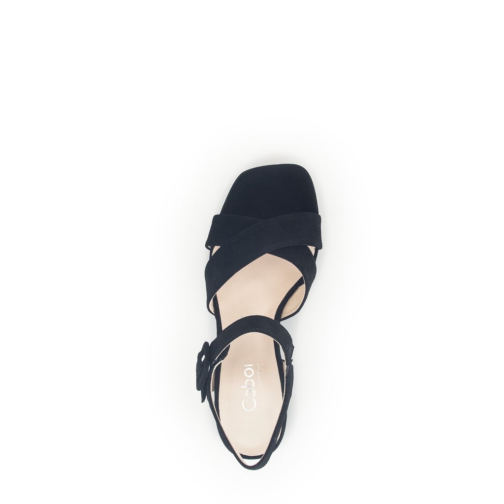 Gabor comfort Plateau Sandale schwarz
