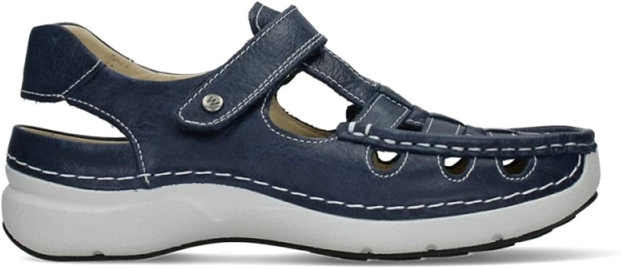WOLKY Sportliche Slipper blau