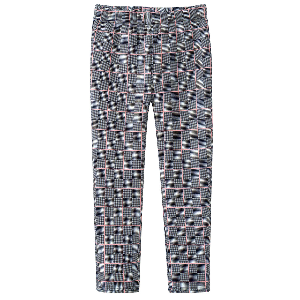 Mädchen Thermo-Leggings kariert