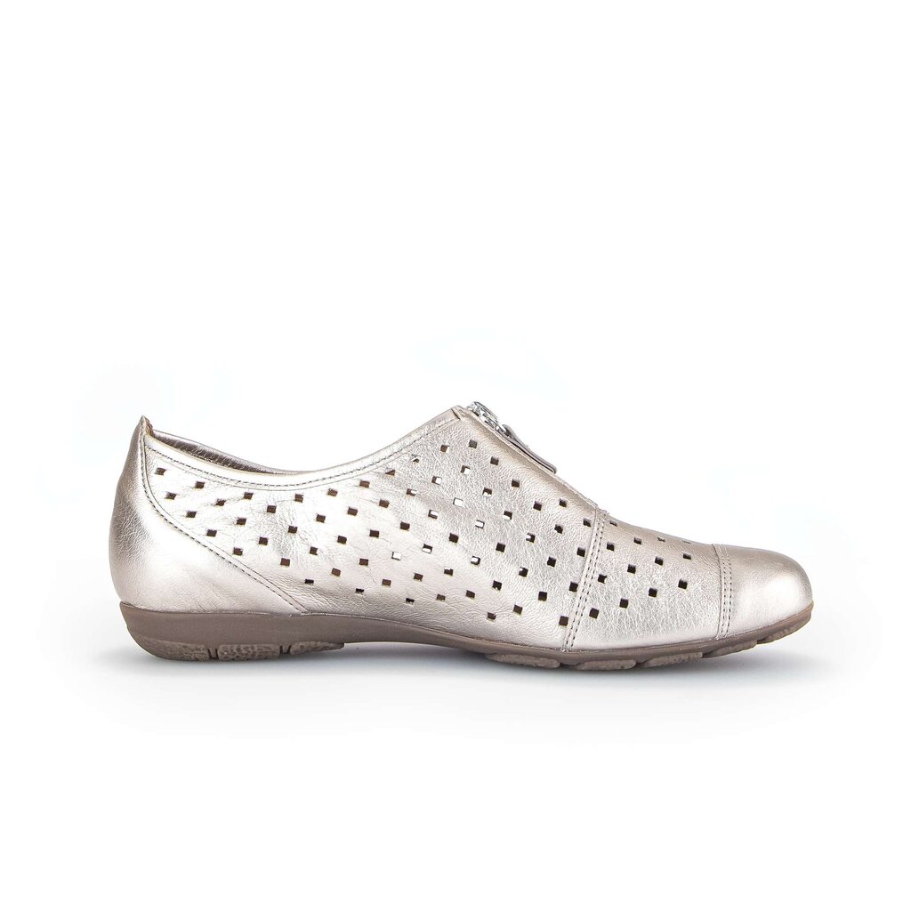 Gabor fashion Sportliche Ballerina gold