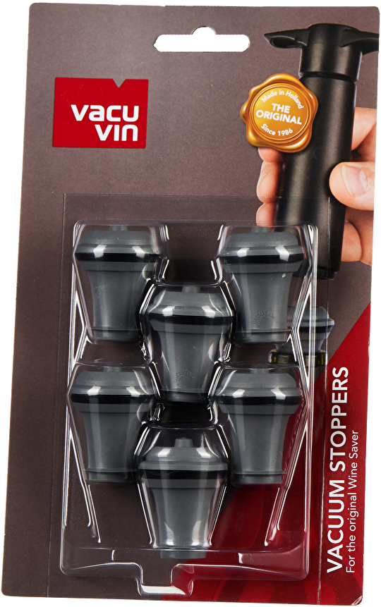 Vacuvin Weinstopper 6er