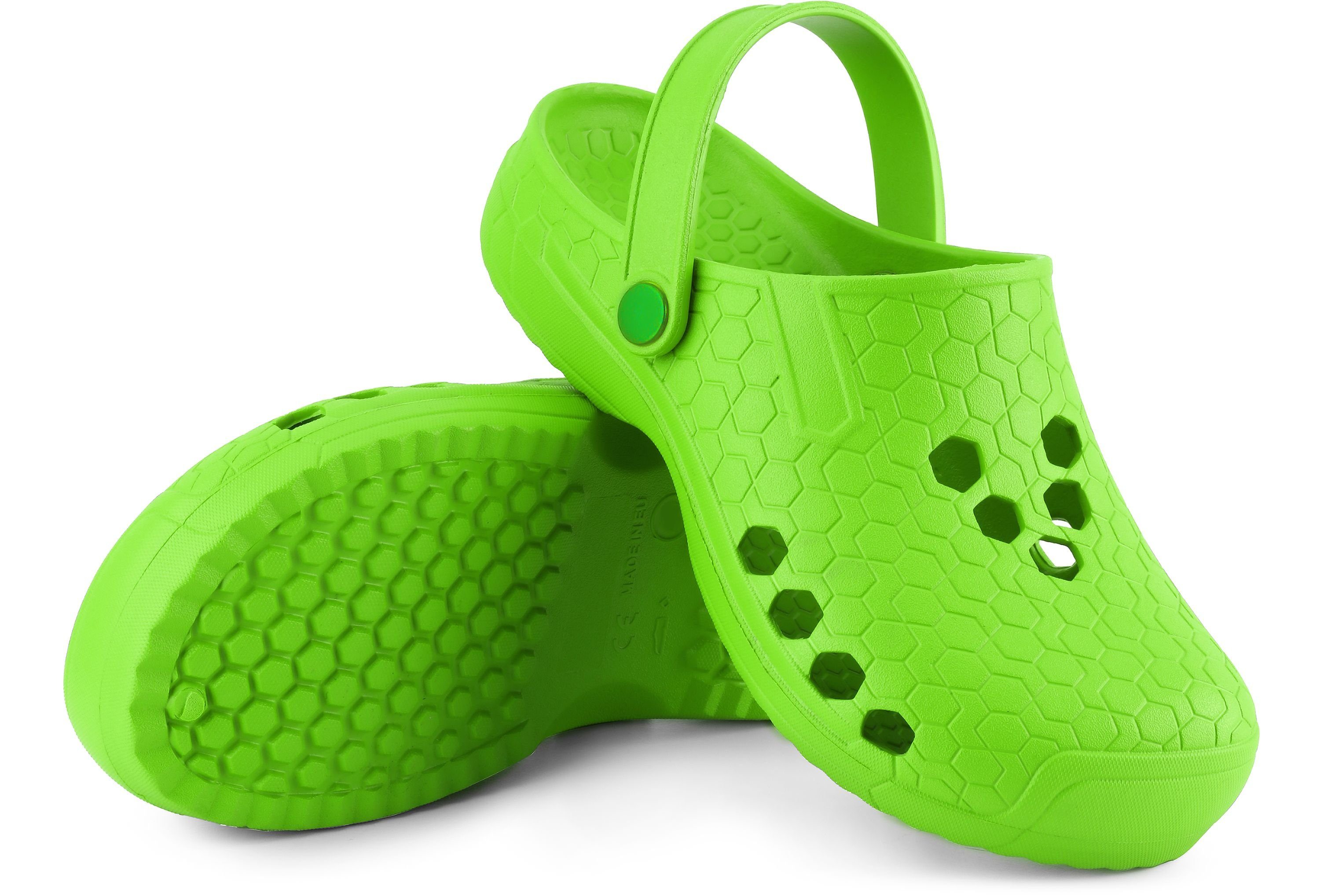 Ladeheid Damen und Herren leichte EVA Clogs Gartenclogs Garten LADW008 Clog