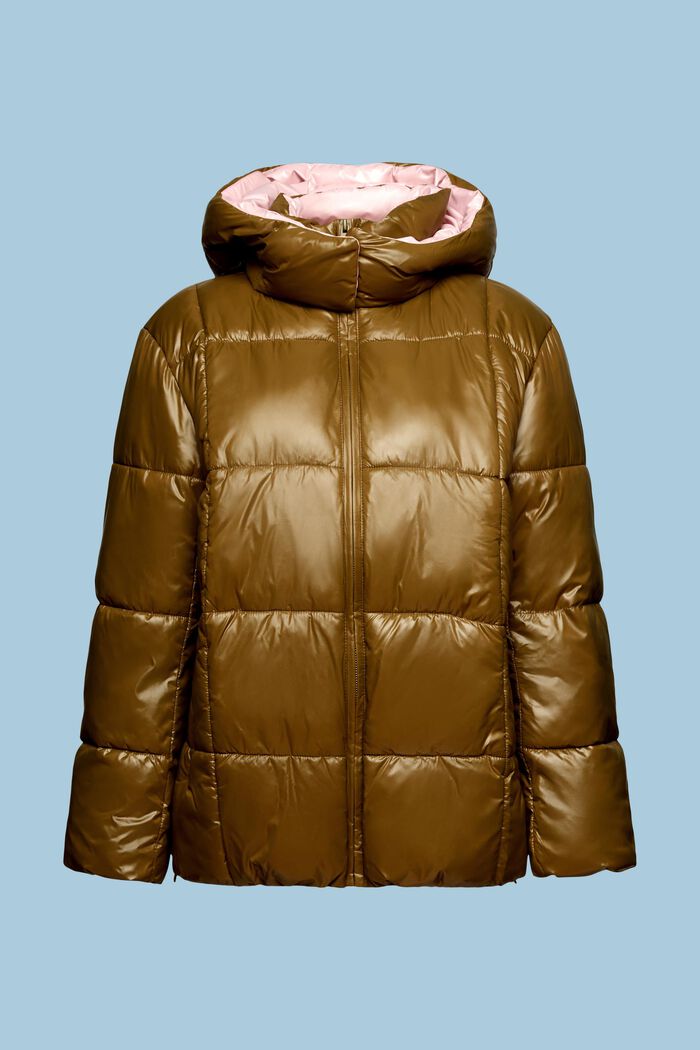 Steppjacke mit Kapuze