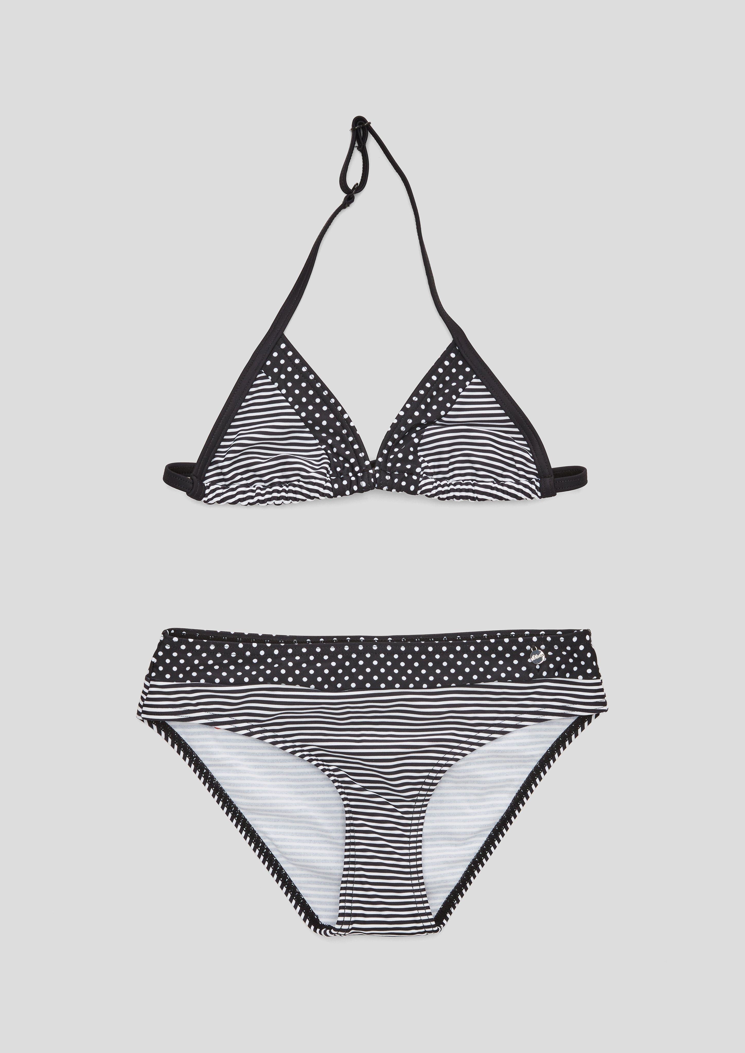 Neckholder-Bikini mit Mustermix  535.920.257.48877-99G1