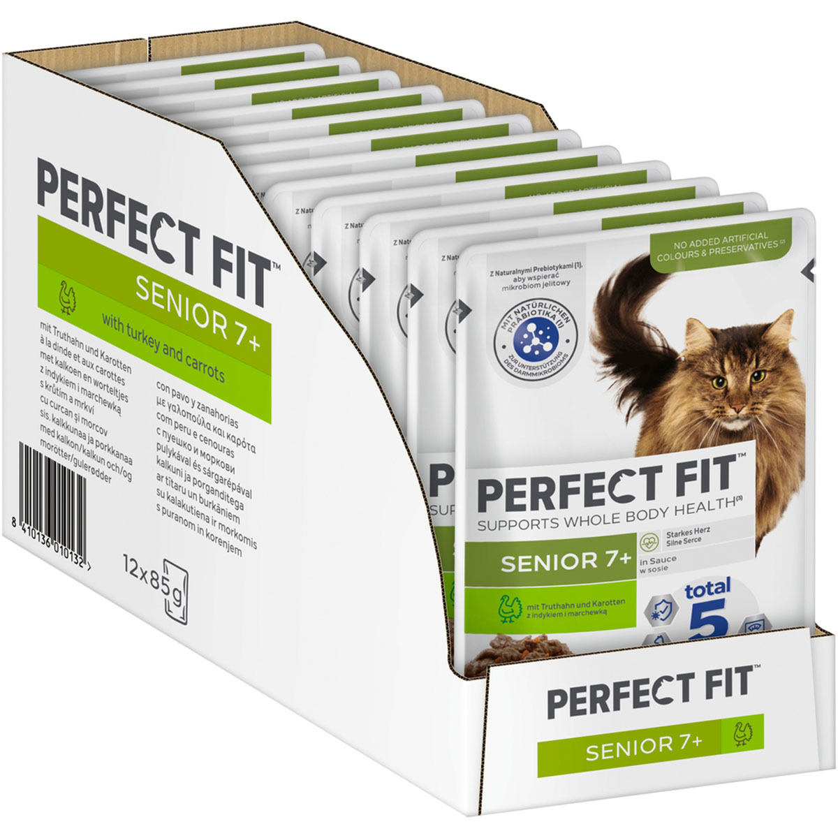 Perfect Fit Katzenfutter Senior mit Truthahn & Karotten