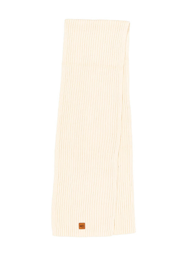 camel active, Schal, Baumwolle-Kaschmir, creme