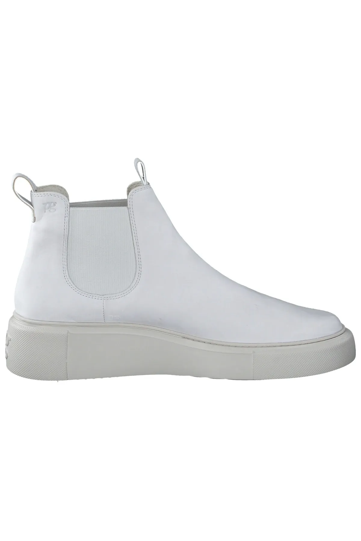 Paul Green  Stiefelette - Weiß - Flacher Absatz
