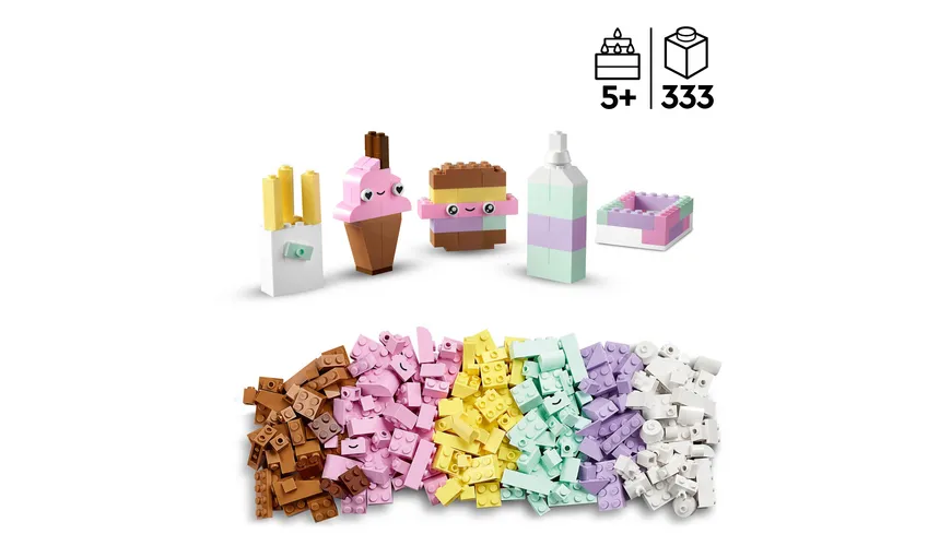 LEGO Classic 11028 Pastell Kreativ-Bauset