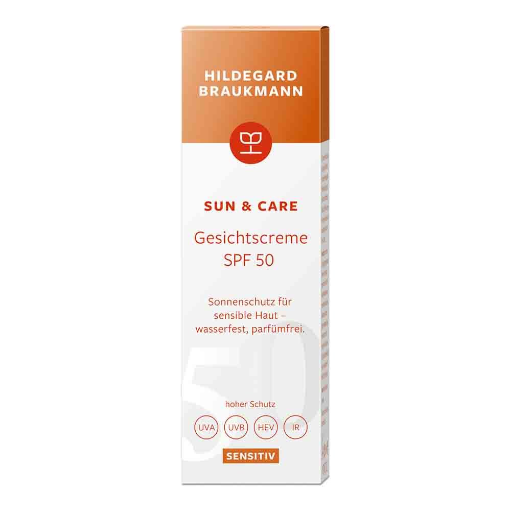 Hildegard Braukmann Sun & Care Sensitive Gesichts Creme SPF 50