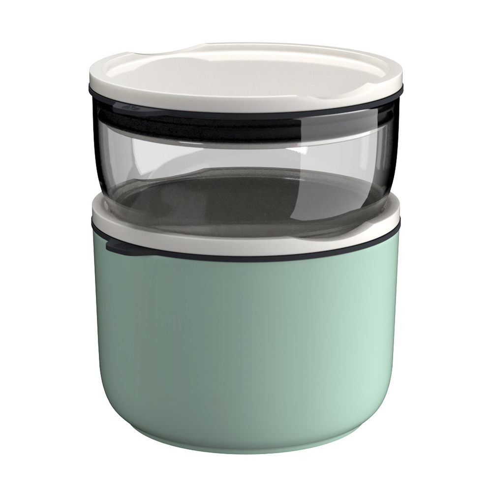 like. by Villeroy & Boch Ensemble de boîtes à repas rondes To Go & To Stay Tasse