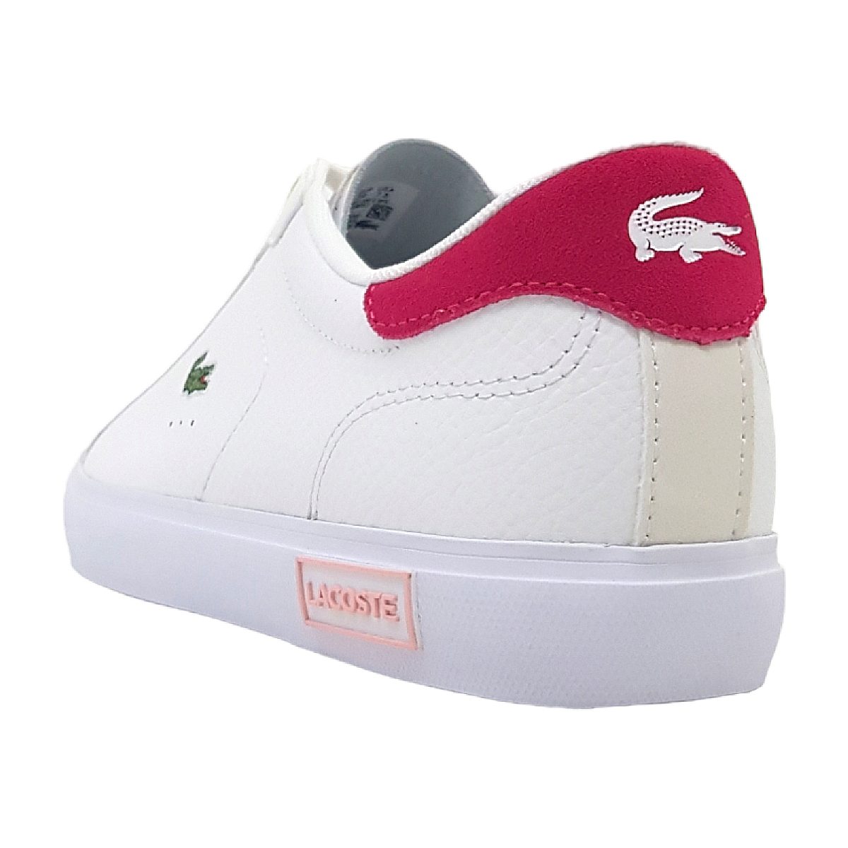 Lacoste Powercornt 46SFA0018 Weiß B53 whit pink