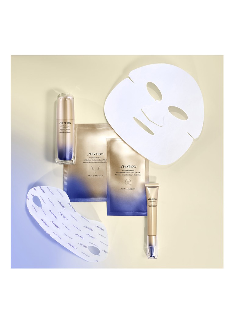 Shiseido Vital Perfection LiftDefine Radiance Face Mask - gezichtsmasker 6 settiä