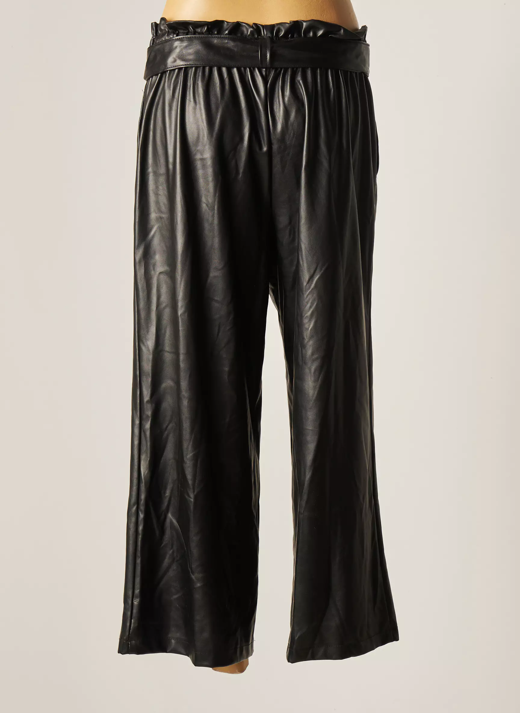 Astrid Black Label Pantalons Larges Femme couleur noir