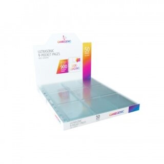Gamegenic - Ultrasonic 9-Pocket Sideloading Page Clear (1)