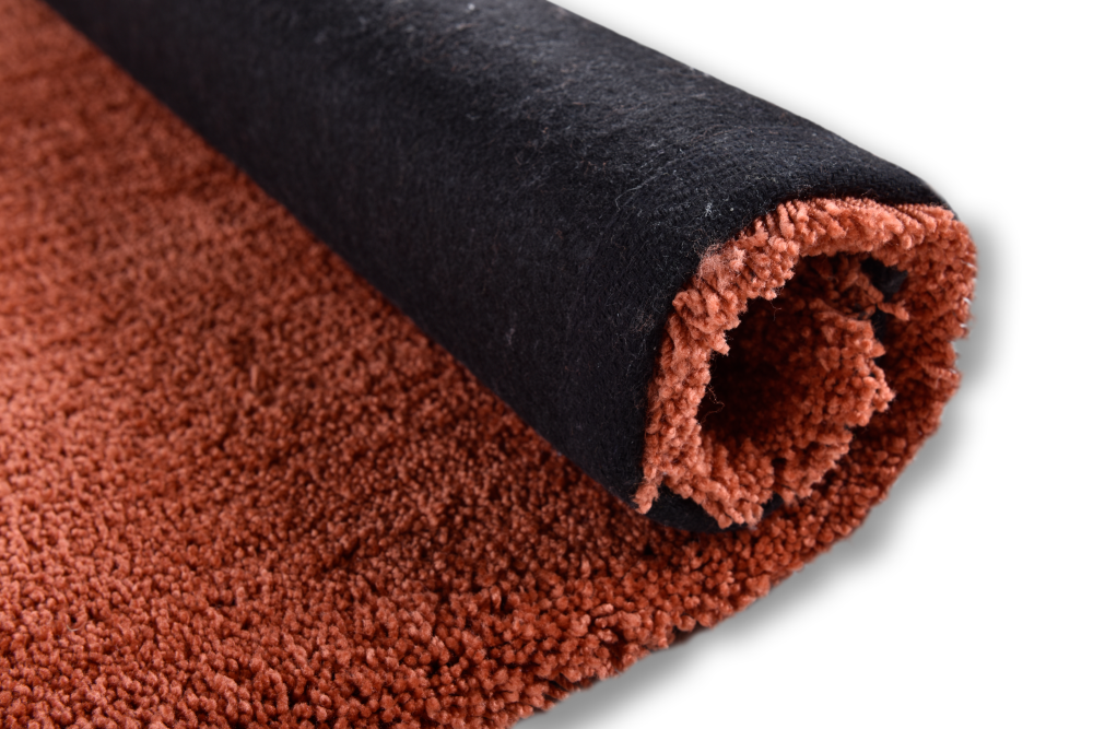 Hochflorteppich Cozy rust