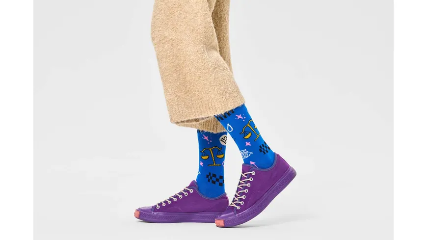 Happy Socks Unisex Socken Libra pink