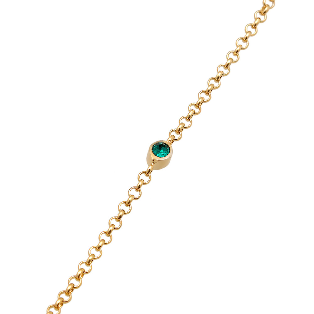 Elli Elli Bracelet Femmes Basic Filigrane Combinable avec cristaux en argent sterling  Bracelet