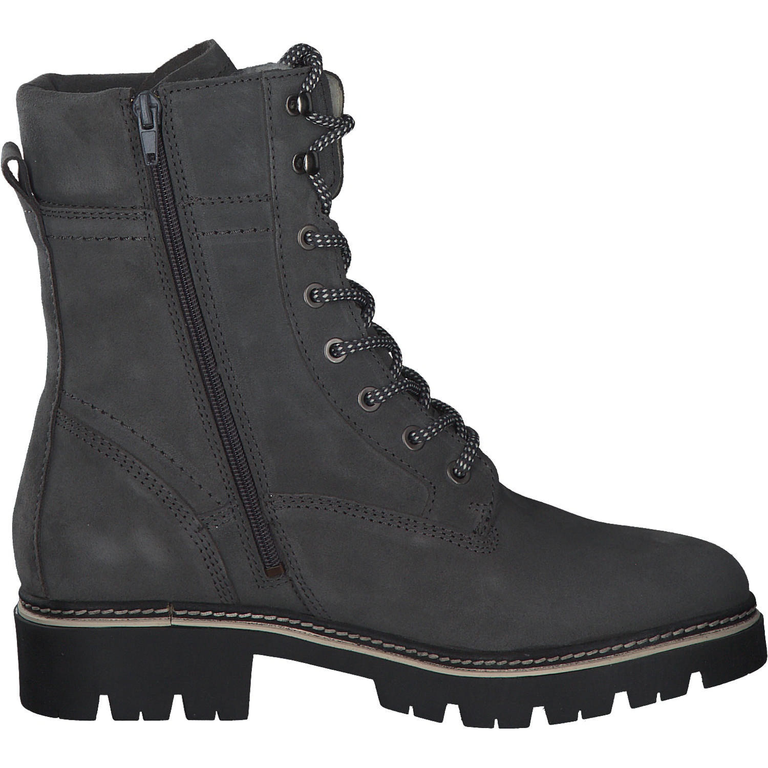 Tamaris 26859, Schnürstiefeletten, Damen, anthracite