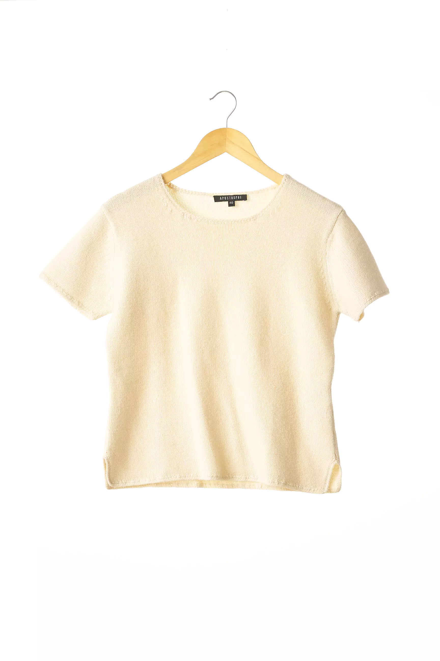 Apostrophe Pulls Femme couleur beige