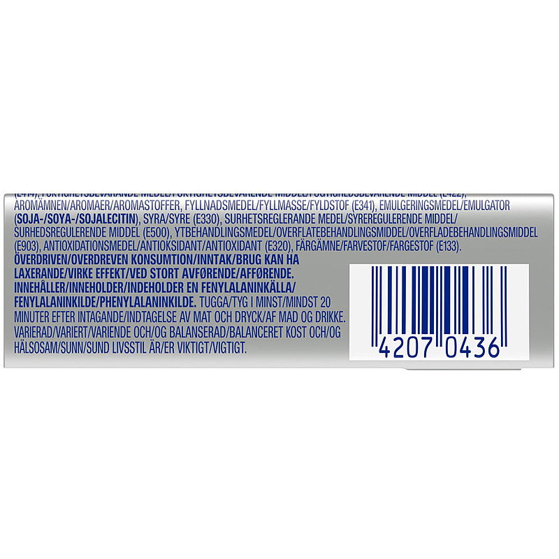 Extra Extra 14 g White sweet fruit