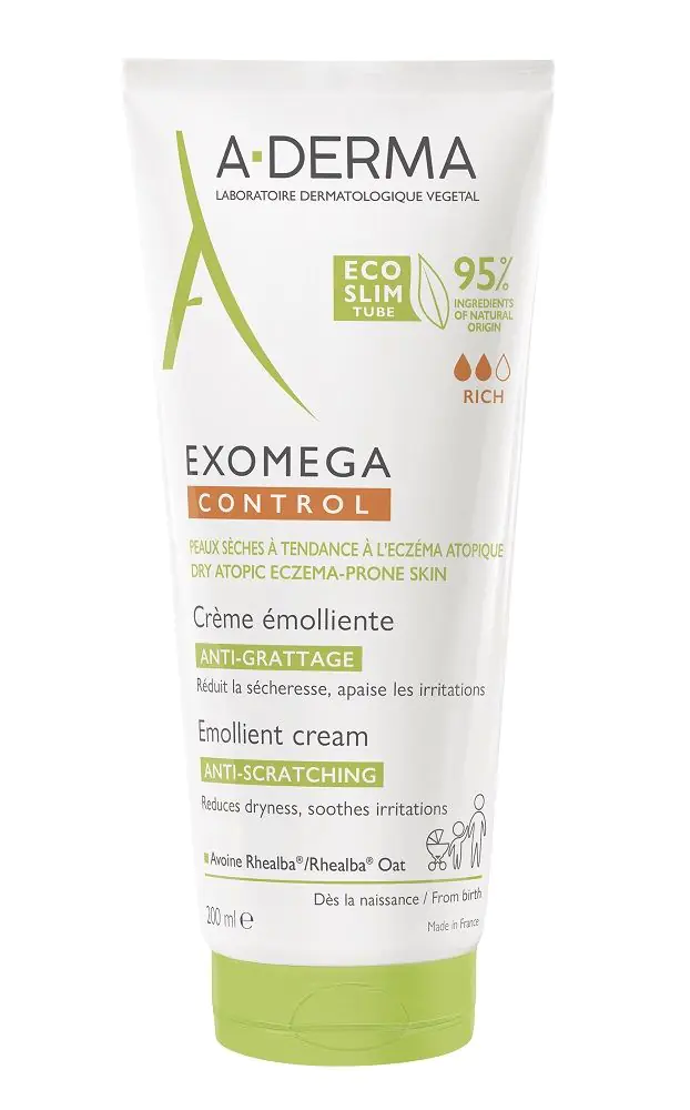 A-Derma Exomega Control minkštinamasis kremas, 200 ml